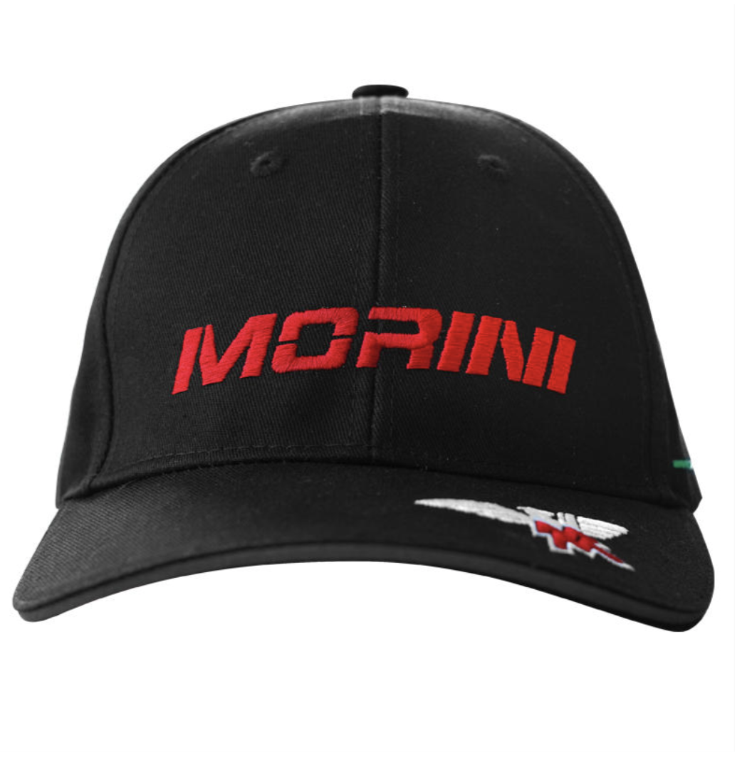 Boné Preto Moto Morini